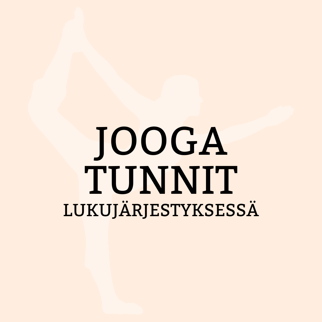 Joogatunnit studiolla ja netissä