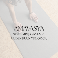 Amavasya - Synkempi ja syvempi uuden kuun yin jooga - maanantaina 19.1.2026 klo 19.00-20.15