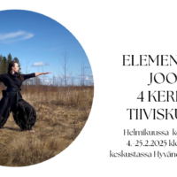 Helmikuun Elementtien jooga - kehotietoisen joogan tiiviskurssin osallistumismaksu
