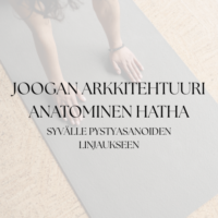 Joogan Arkkitehtuuri – Anatominen hatha: Syvälle pystyasanoiden linjaukseen