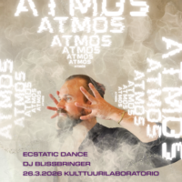 Ilmoittautumismaksu: Atmós [höyry] – Ecstatic dance (DJ Blissbringer)